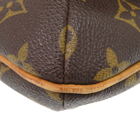 LOUIS VUITTON Shoulder Bag M51257 Monogram canvas Brown Monogram Musette Tango Short Strap Women Used Authentic