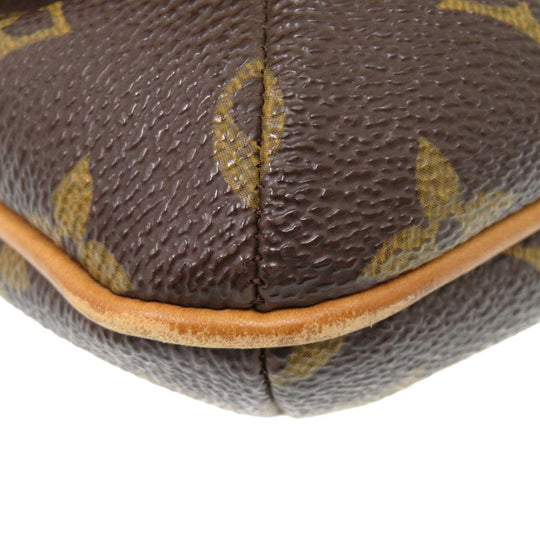 LOUIS VUITTON Shoulder Bag M51257 Monogram canvas Brown Monogram Musette Tango Short Strap Women Used Authentic