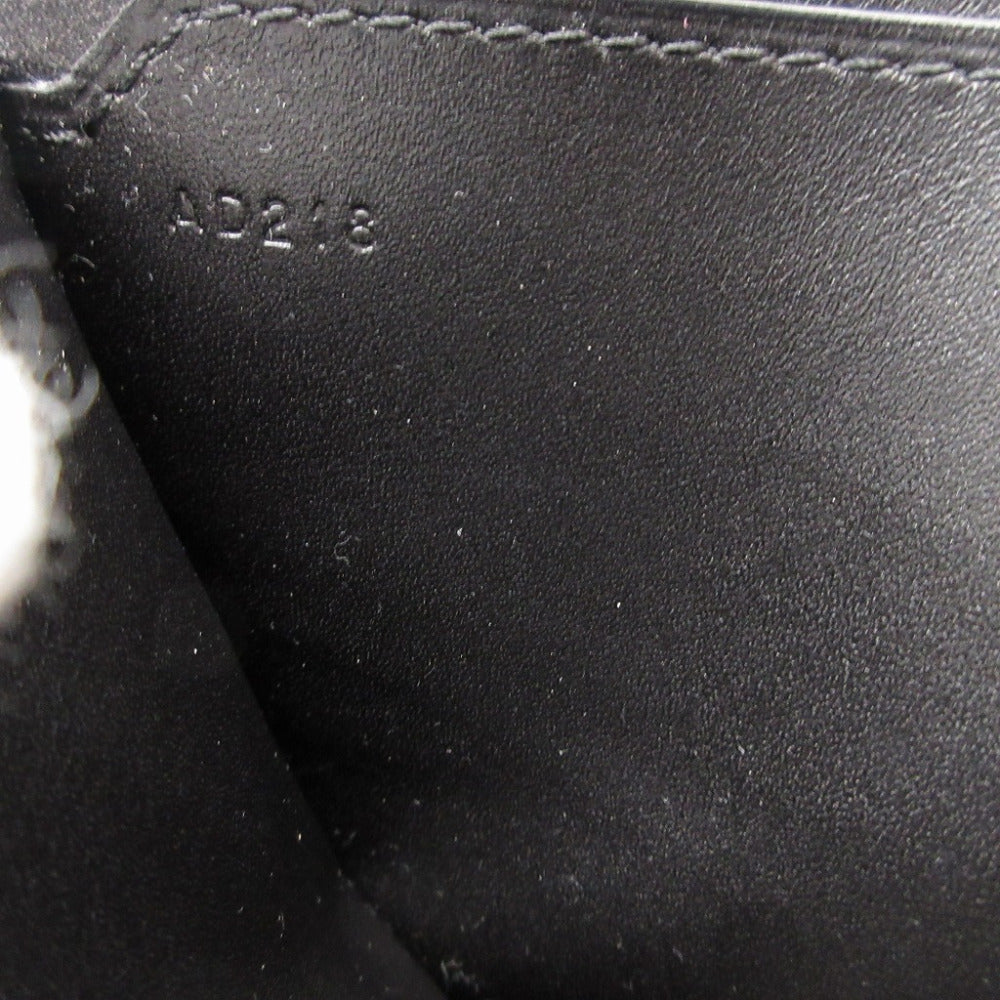 Dunhill Bifold Wallet leather black Bill Compartment mens Used Authentic