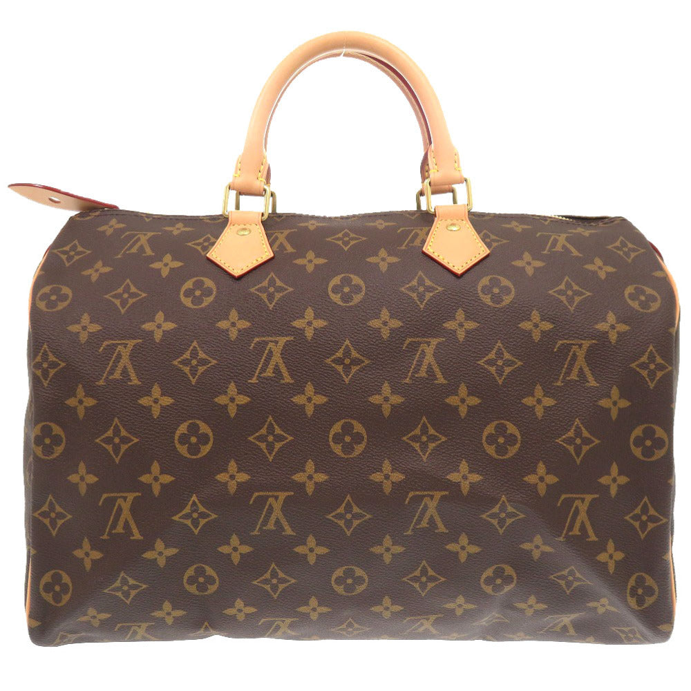 LOUIS VUITTON Handbag M41107 Monogram canvas Brown Monogram Speedy 35 Women Used Authentic