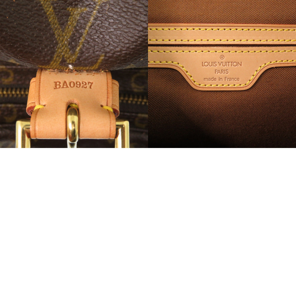LOUIS VUITTON Backpack M51135 Monogram canvas Brown Monogram MontsourisGM Women Used Authentic