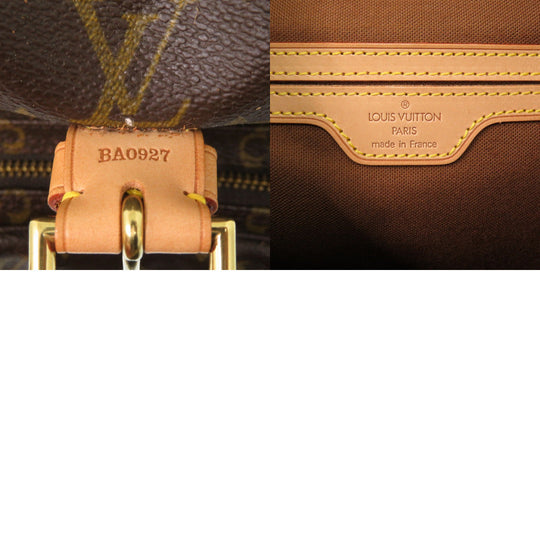 LOUIS VUITTON Backpack M51135 Monogram canvas Brown Monogram MontsourisGM Women Used Authentic