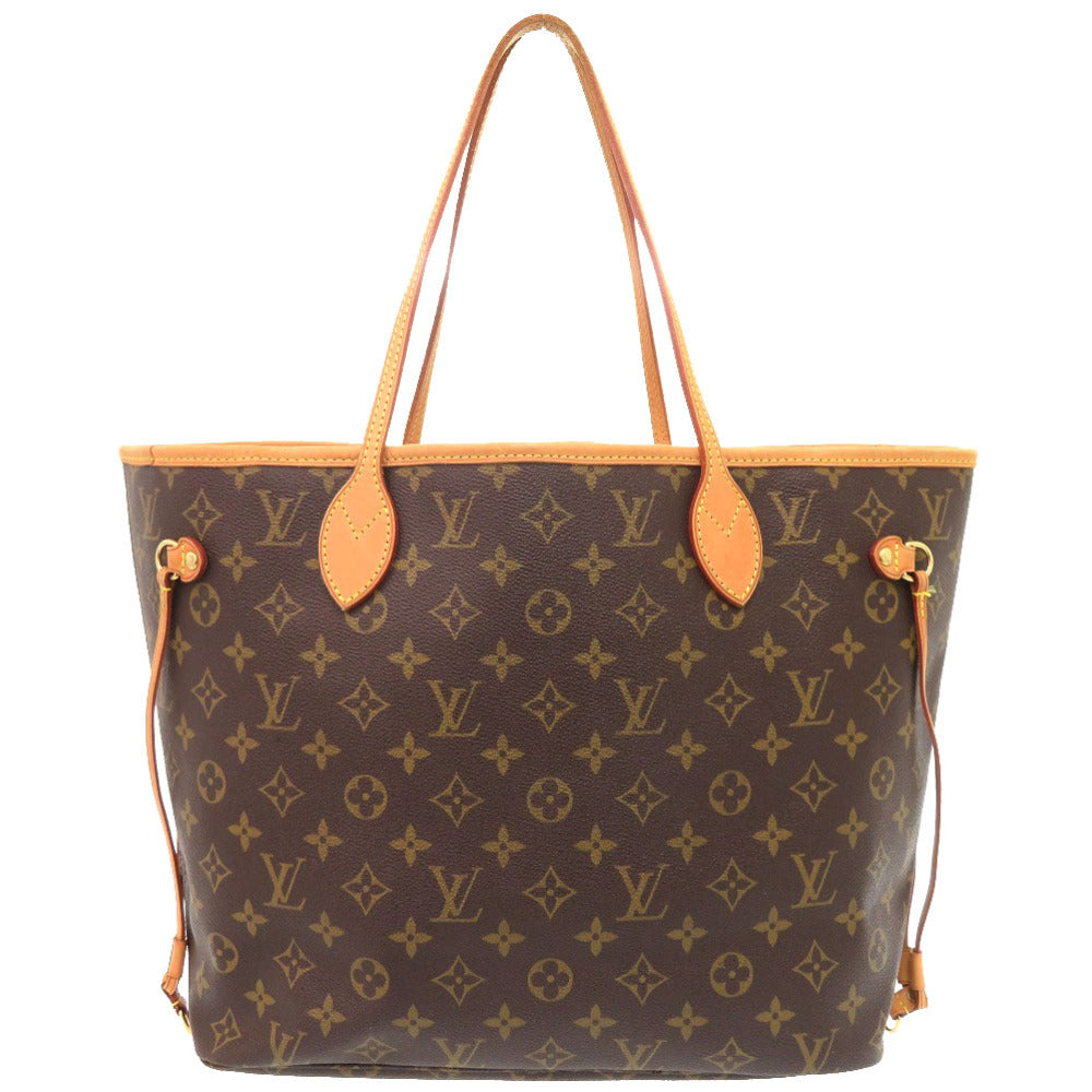 LOUIS VUITTON Tote Bag M40156 Monogram canvas Brown Monogram Neverfull MM Women Used Authentic