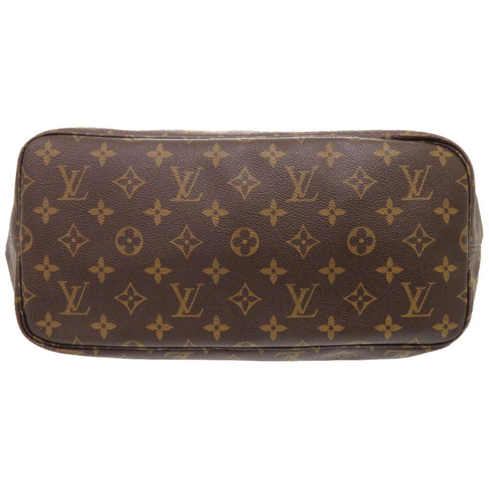 LOUIS VUITTON Tote Bag M40156 Monogram canvas Brown Monogram Neverfull MM Women Used Authentic