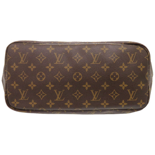LOUIS VUITTON Tote Bag M40156 Monogram canvas Brown Monogram Neverfull MM Women Used Authentic
