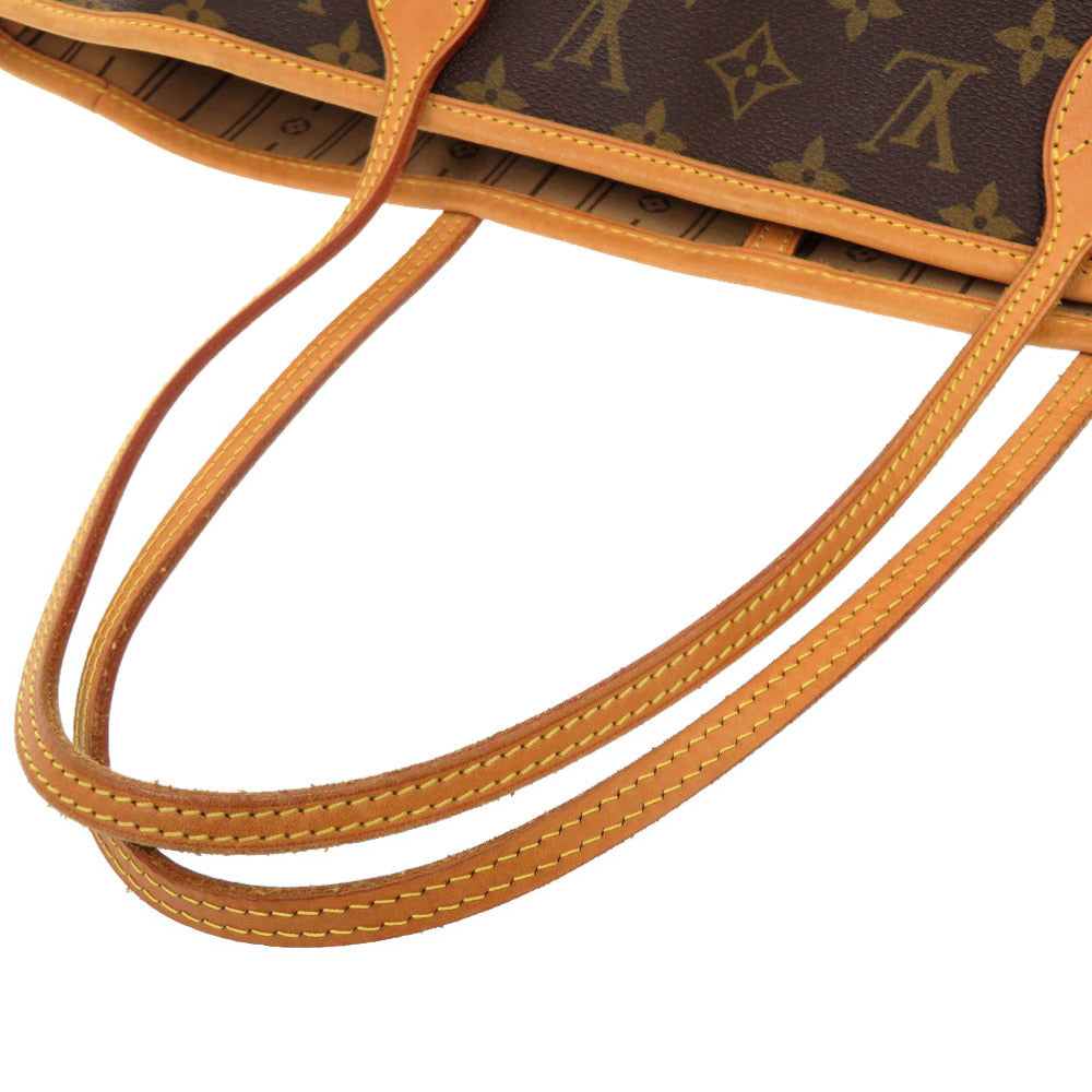 LOUIS VUITTON Tote Bag M40156 Monogram canvas Brown Monogram Neverfull MM Women Used Authentic