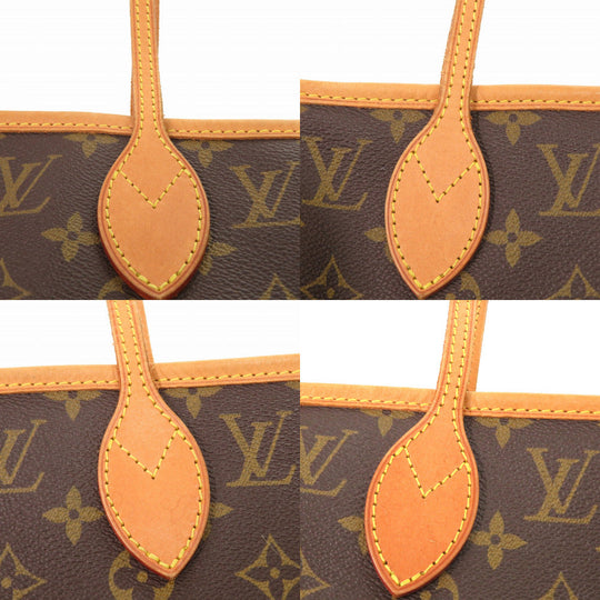 LOUIS VUITTON Tote Bag M40156 Monogram canvas Brown Monogram Neverfull MM Women Used Authentic