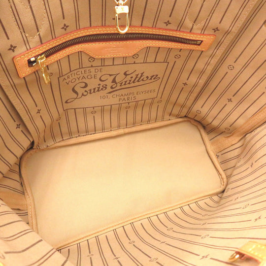 LOUIS VUITTON Tote Bag M40156 Monogram canvas Brown Monogram Neverfull MM Women Used Authentic