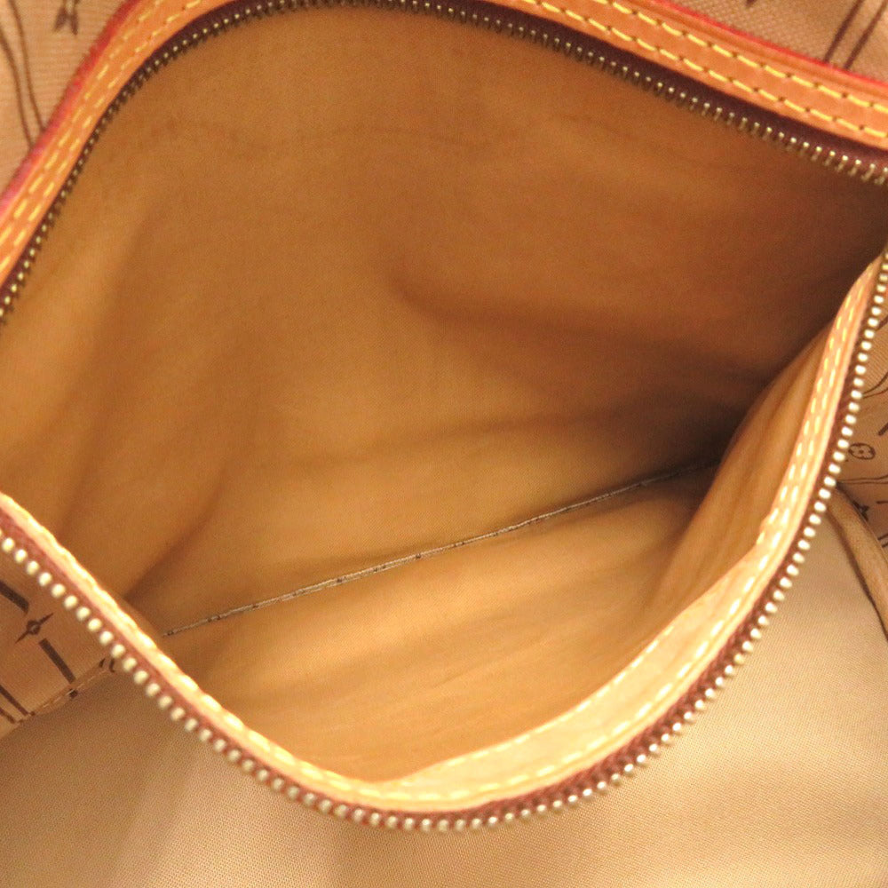 LOUIS VUITTON Tote Bag M40156 Monogram canvas Brown Monogram Neverfull MM Women Used Authentic