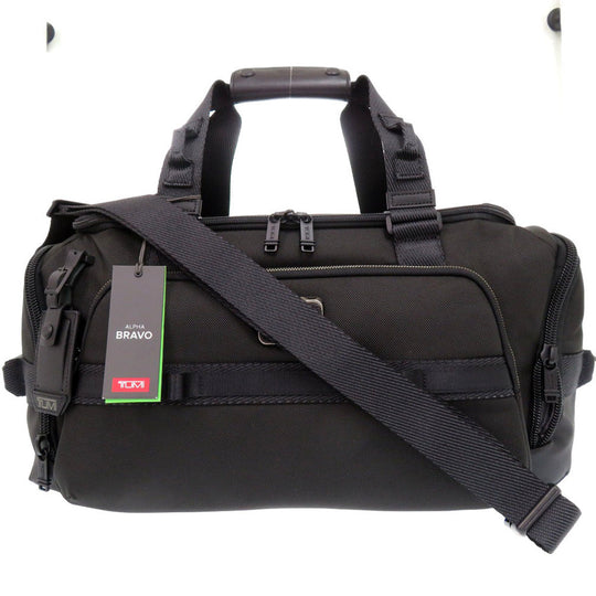 TUMI Boston Duffel bag 142486 1041 Nylon black ALPHA BRAVO Mason Duffel Bag mens Used Authentic