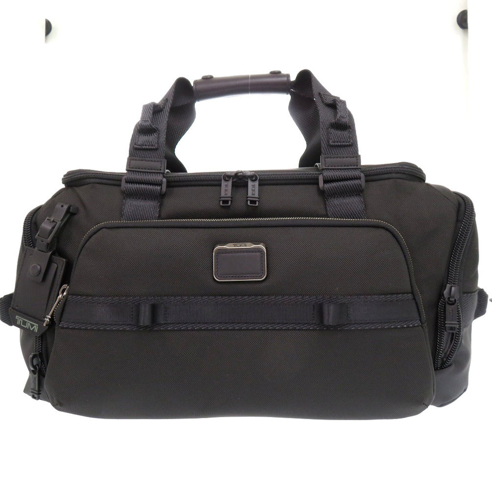 TUMI Boston Duffel bag 142486 1041 Nylon black ALPHA BRAVO Mason Duffel Bag mens Used Authentic