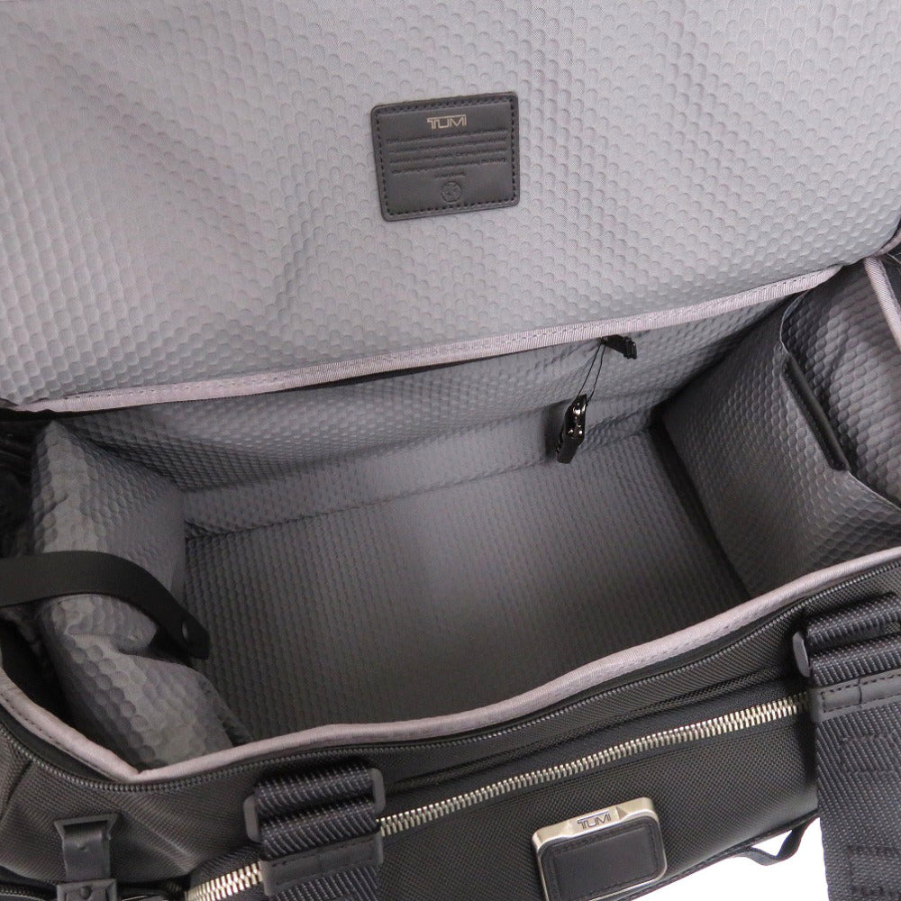 TUMI Boston Duffel bag 142486 1041 Nylon black ALPHA BRAVO Mason Duffel Bag mens Used Authentic