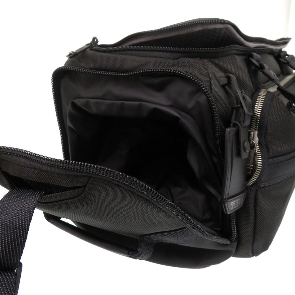 TUMI Boston Duffel bag 142486 1041 Nylon black ALPHA BRAVO Mason Duffel Bag mens Used Authentic