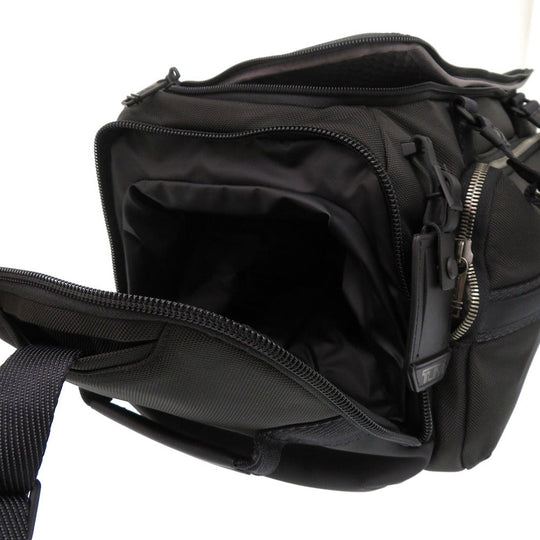 TUMI Boston Duffel bag 142486 1041 Nylon black ALPHA BRAVO Mason Duffel Bag mens Used Authentic