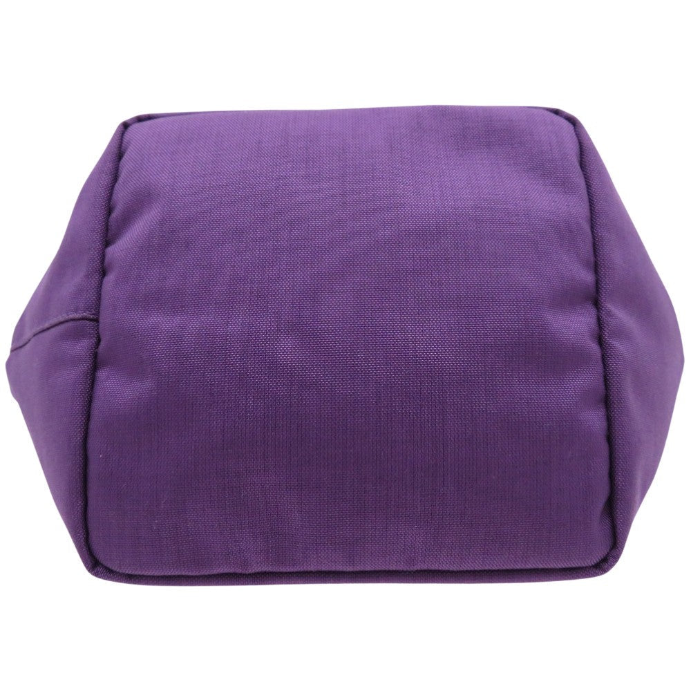 Herve Chapelier Tote Bag 701C Nylon purple Cordura Nylon Boat Shape Tote Bag Size S Women Used Authentic
