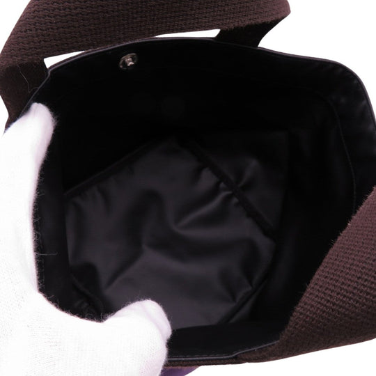 Herve Chapelier Tote Bag 701C Nylon purple Cordura Nylon Boat Shape Tote Bag Size S Women Used Authentic