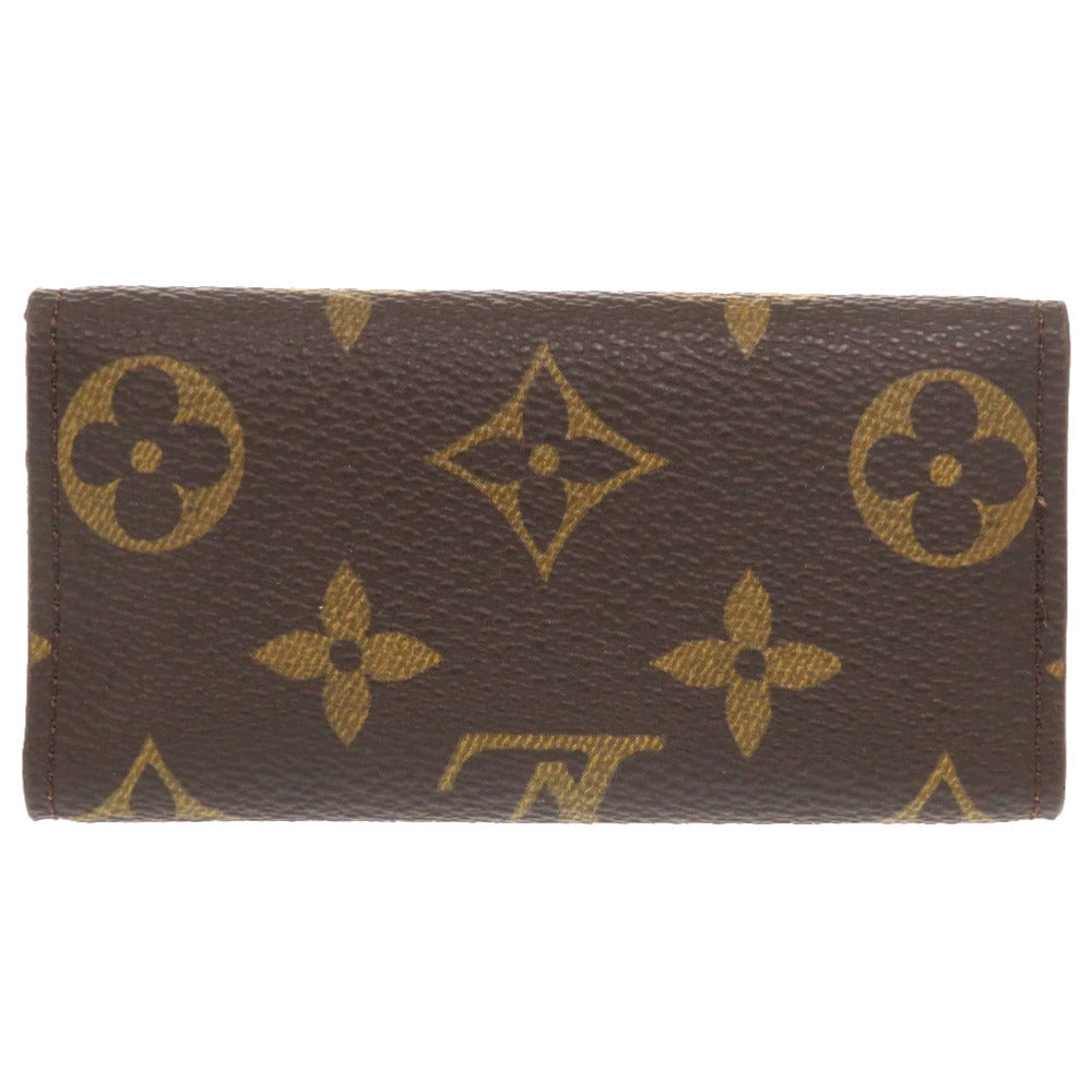 LOUIS VUITTON Key case Key holder  M69517 Monogram canvas Brown Monogram Multicles4 Women Used Authentic