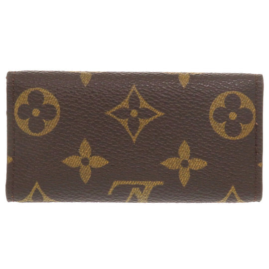 LOUIS VUITTON Key case Key holder  M69517 Monogram canvas Brown Monogram Multicles4 Women Used Authentic