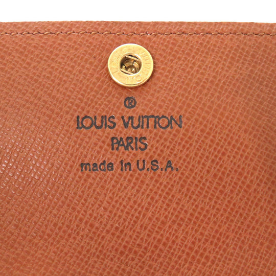 LOUIS VUITTON Key case Key holder  M69517 Monogram canvas Brown Monogram Multicles4 Women Used Authentic
