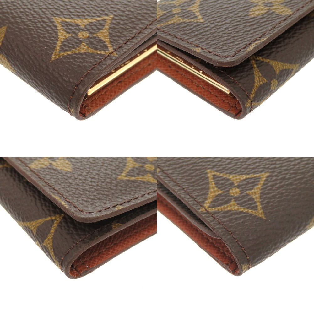 LOUIS VUITTON Key case Key holder  M69517 Monogram canvas Brown Monogram Multicles4 Women Used Authentic