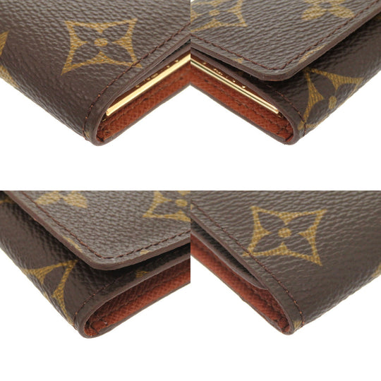 LOUIS VUITTON Key case Key holder  M69517 Monogram canvas Brown Monogram Multicles4 Women Used Authentic
