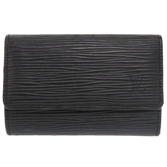 LOUIS VUITTON Key case Key holder  M63812 Epi Leather black Epi Multicles6 mens Used Authentic