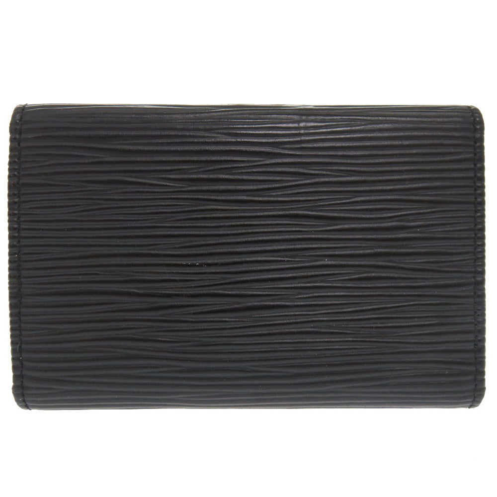 LOUIS VUITTON Key case Key holder  M63812 Epi Leather black Epi Multicles6 mens Used Authentic