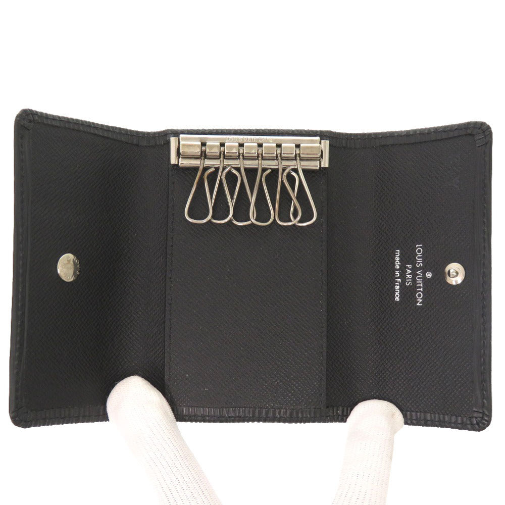 LOUIS VUITTON Key case Key holder  M63812 Epi Leather black Epi Multicles6 mens Used Authentic
