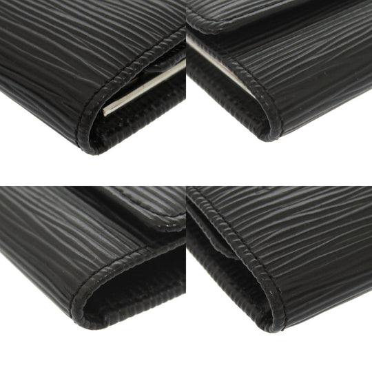 LOUIS VUITTON Key case Key holder  M63812 Epi Leather black Epi Multicles6 mens Used Authentic