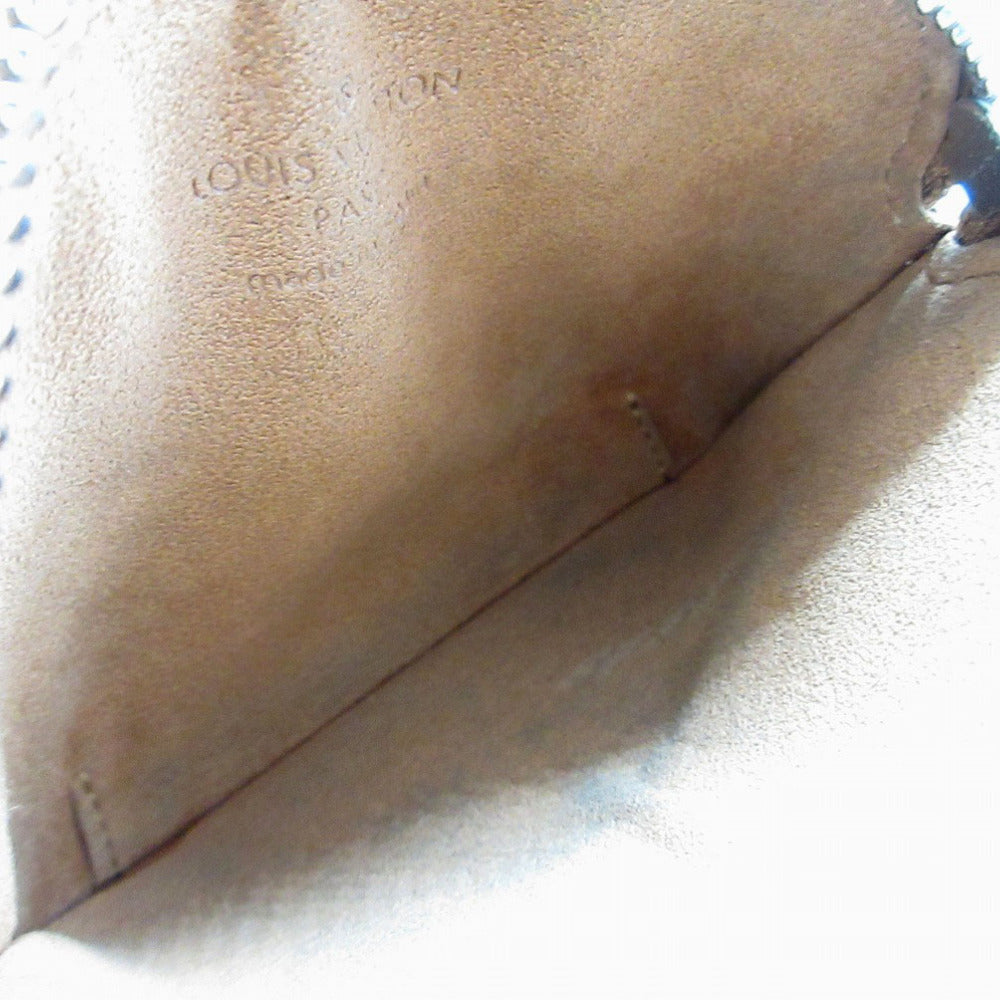 LOUIS VUITTON Coin case M60051 Epi Leather Camel Epi portomone shilling mens Used Authentic