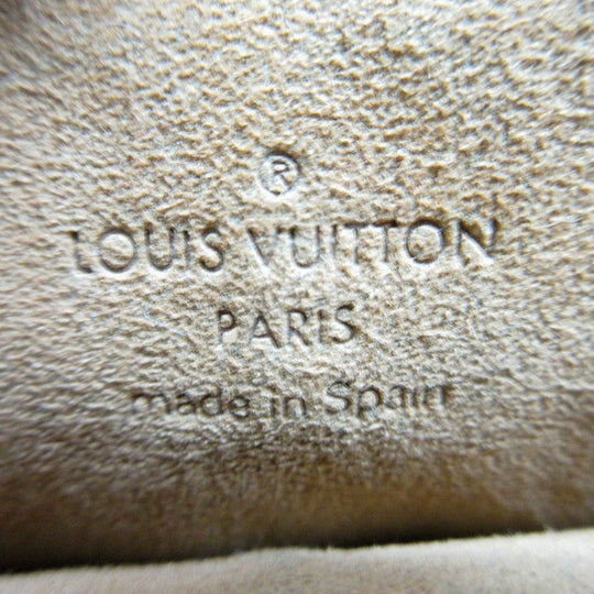 LOUIS VUITTON Coin case M60051 Epi Leather Camel Epi portomone shilling mens Used Authentic