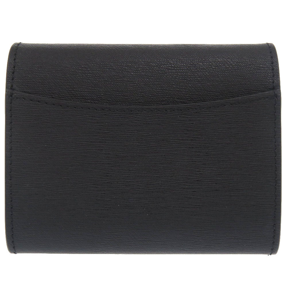 Dunhill Coin case leather black mens Used Authentic