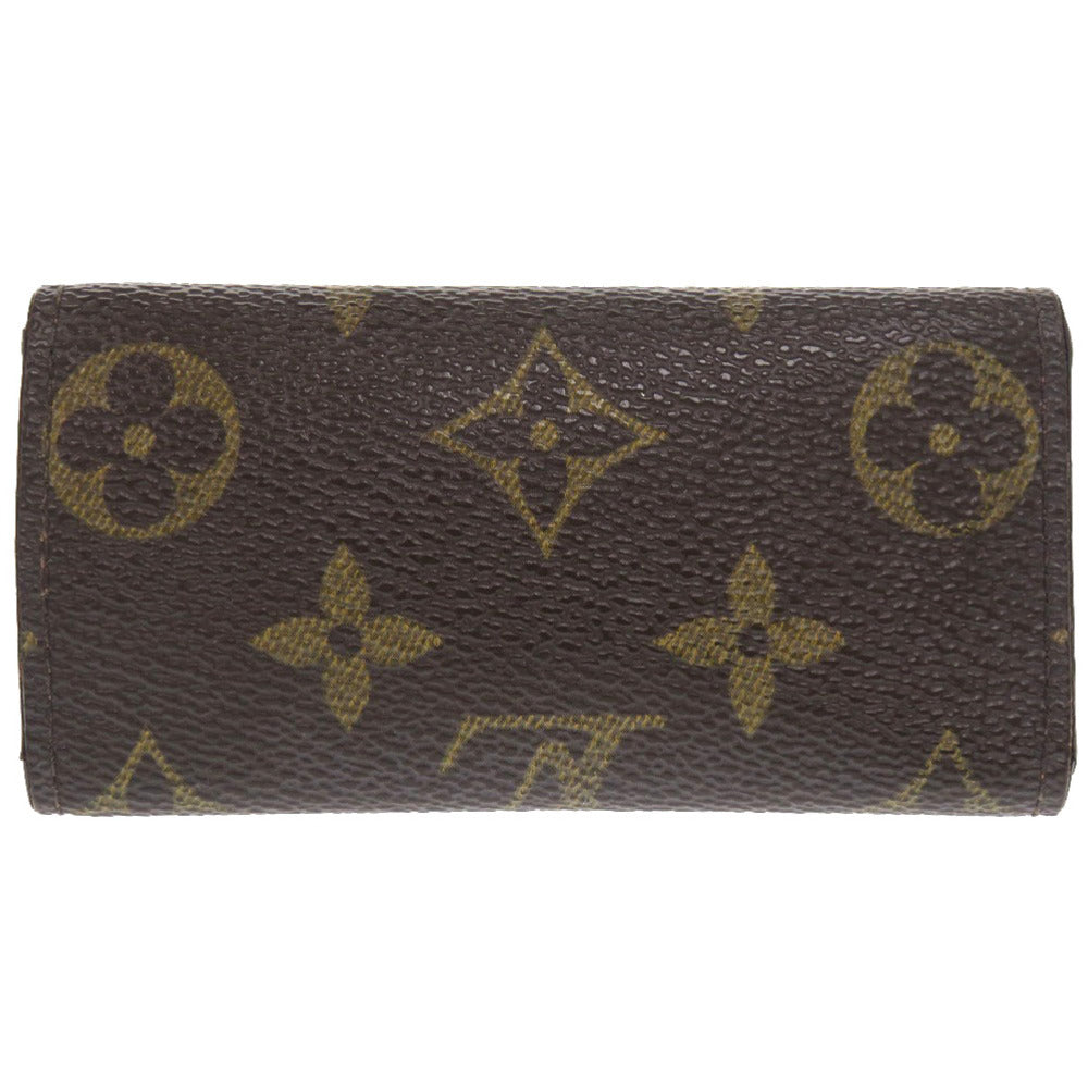 LOUIS VUITTON Key case Key holder  M69517 Monogram canvas Brown Monogram Multicles4 Women Used Authentic