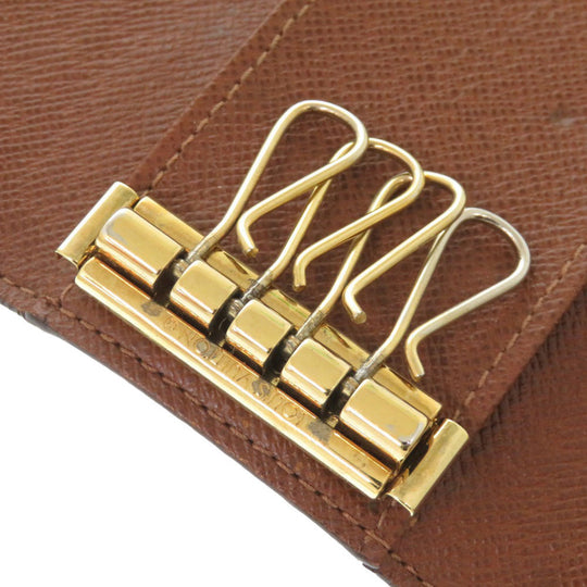 LOUIS VUITTON Key case Key holder  M69517 Monogram canvas Brown Monogram Multicles4 Women Used Authentic