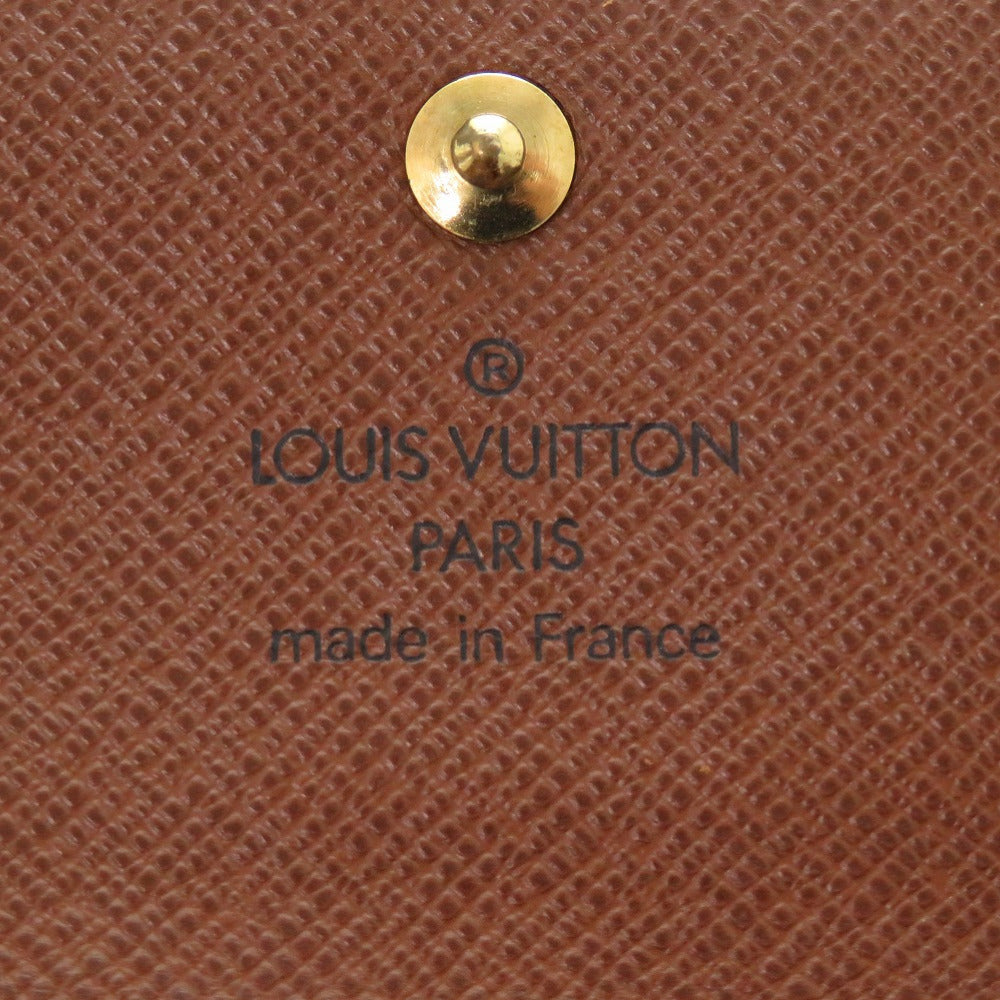 LOUIS VUITTON Key case Key holder  M69517 Monogram canvas Brown Monogram Multicles4 Women Used Authentic