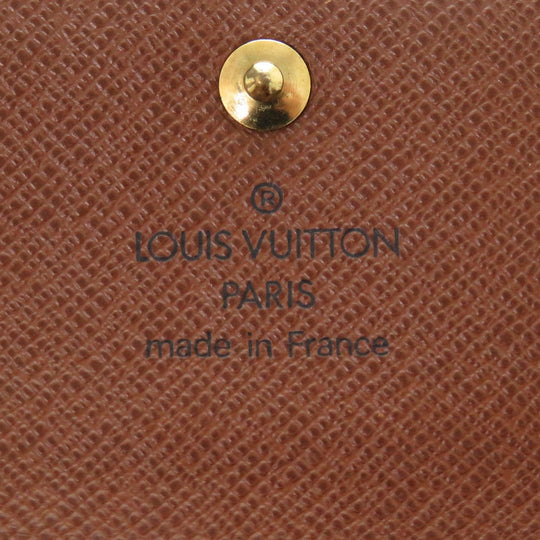 LOUIS VUITTON Key case Key holder  M69517 Monogram canvas Brown Monogram Multicles4 Women Used Authentic