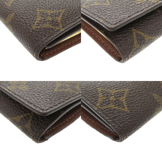 LOUIS VUITTON Key case Key holder  M69517 Monogram canvas Brown Monogram Multicles4 Women Used Authentic