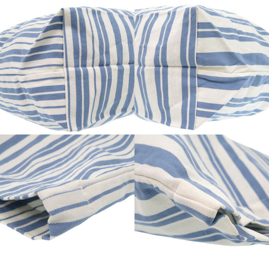 MAISON KITSUNE Tote Bag IU05167WW2002 S422 cotton blue MAISON KITSUNE Tote Bag IU05167WW2002 S422 UNISEX Blue Stripe unisex(Unisex) Used Authentic