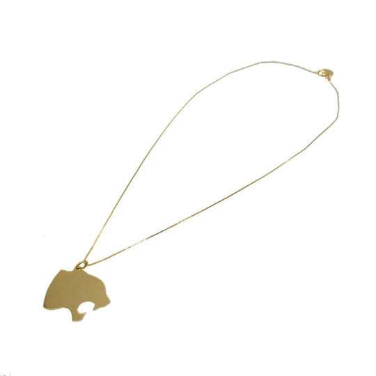 Stella McCartney Necklace brass gold animal Women Used Authentic