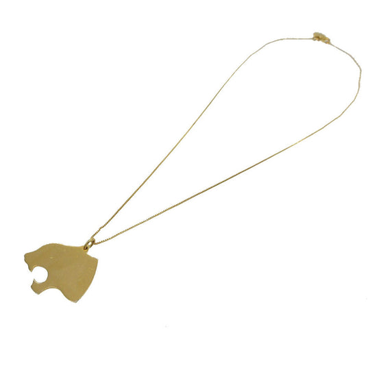 Stella McCartney Necklace brass gold animal Women Used Authentic