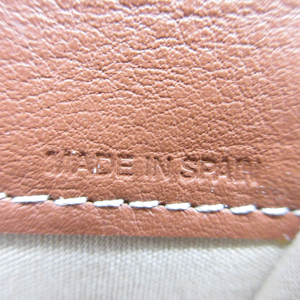 Chloe Tri-fold wallet leather Rusty Pink Chloe Sea Compact Wallet Women Used Authentic