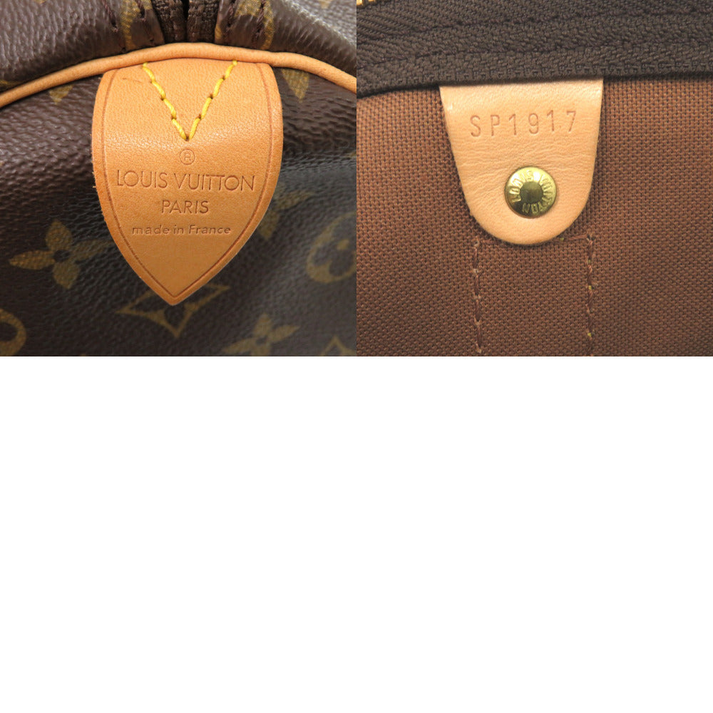 LOUIS VUITTON Boston Duffel bag M41424 Monogram canvas Brown Monogram Keepall 55 mens Used Authentic