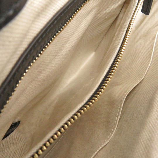 GUCCI Shoulder Bag 636712 leather black The Hacker Project Balenciaga Collaboration Jackie 1961 Women Used Authentic