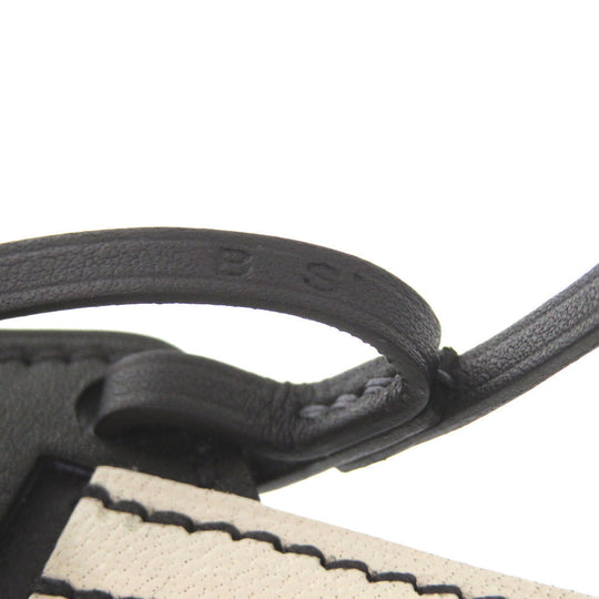 HERMES key ring Votadelakt, Chevre black Lock bag charm mens Used Authentic