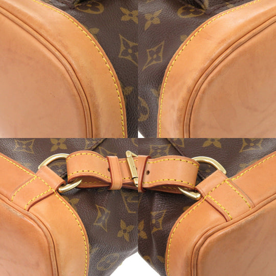 LOUIS VUITTON Backpack M51136 Monogram canvas Brown Monogram MontsourisMM Women Used Authentic