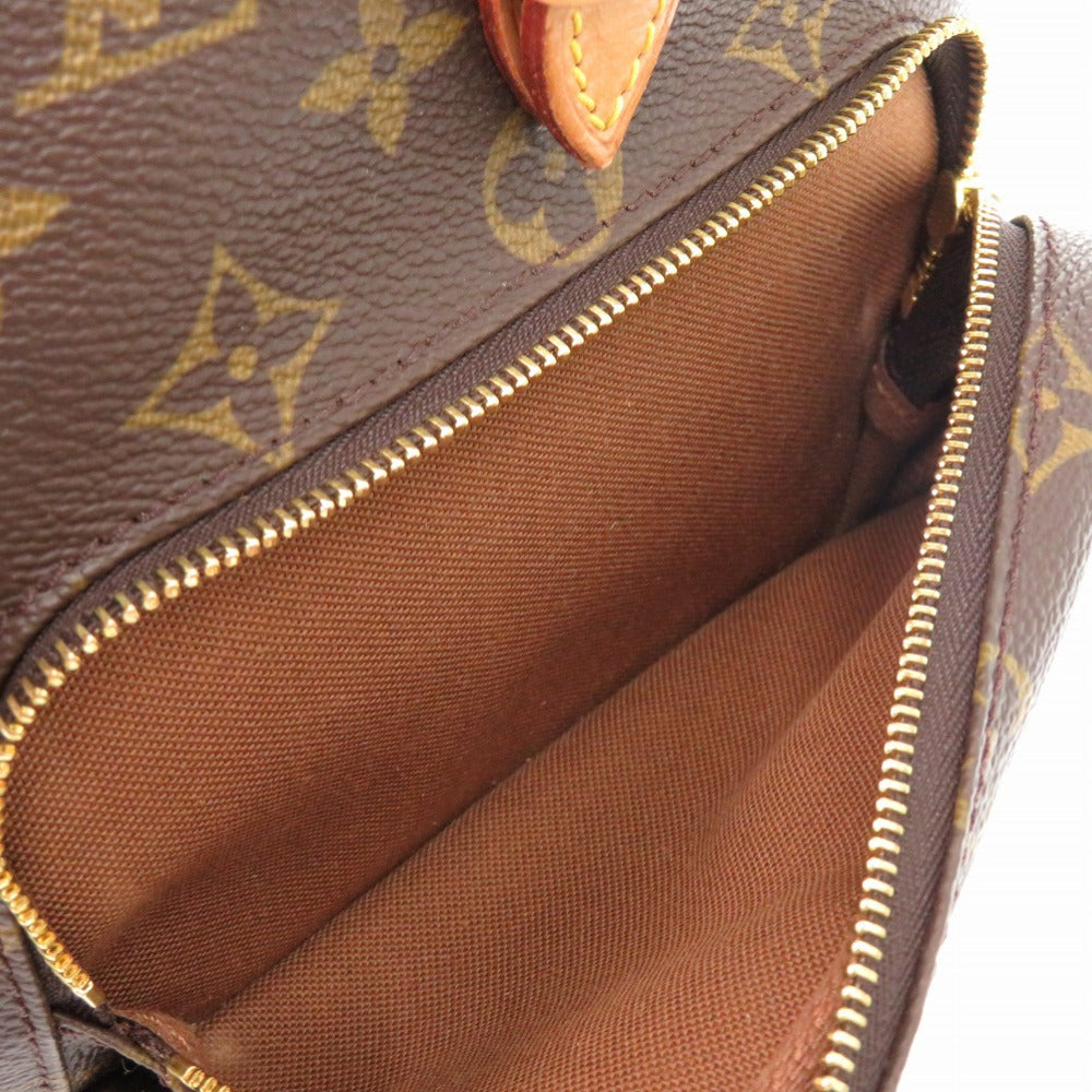 LOUIS VUITTON Backpack M51136 Monogram canvas Brown Monogram MontsourisMM Women Used Authentic