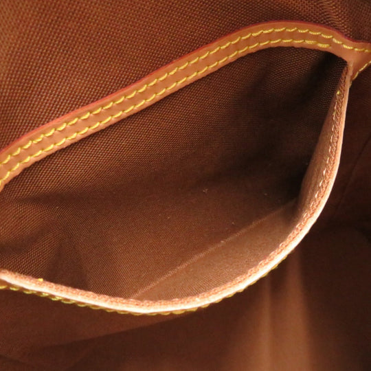 LOUIS VUITTON Backpack M51136 Monogram canvas Brown Monogram MontsourisMM Women Used Authentic