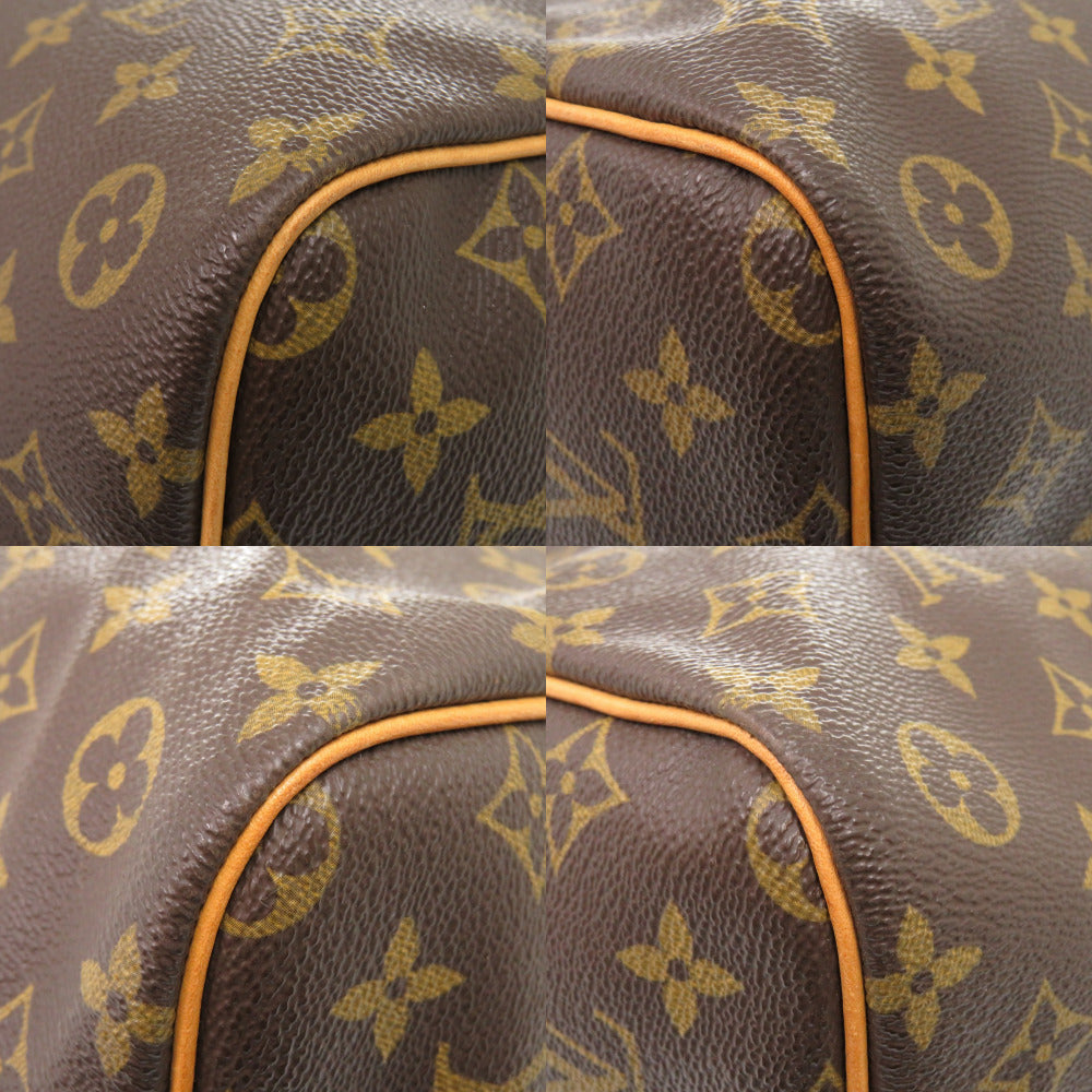 LOUIS VUITTON Boston Duffel bag M41414 Monogram canvas Brown Monogram Keepall bandouliere55 mens(Unisex) Used Authentic
