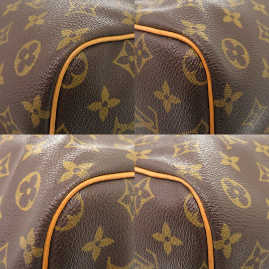 LOUIS VUITTON Boston Duffel bag M41414 Monogram canvas Brown Monogram Keepall bandouliere55 mens(Unisex) Used Authentic