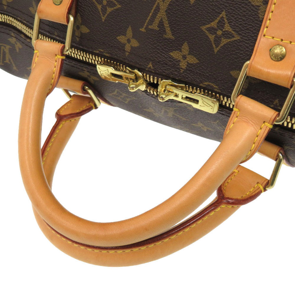 LOUIS VUITTON Boston Duffel bag M41414 Monogram canvas Brown Monogram Keepall bandouliere55 mens(Unisex) Used Authentic